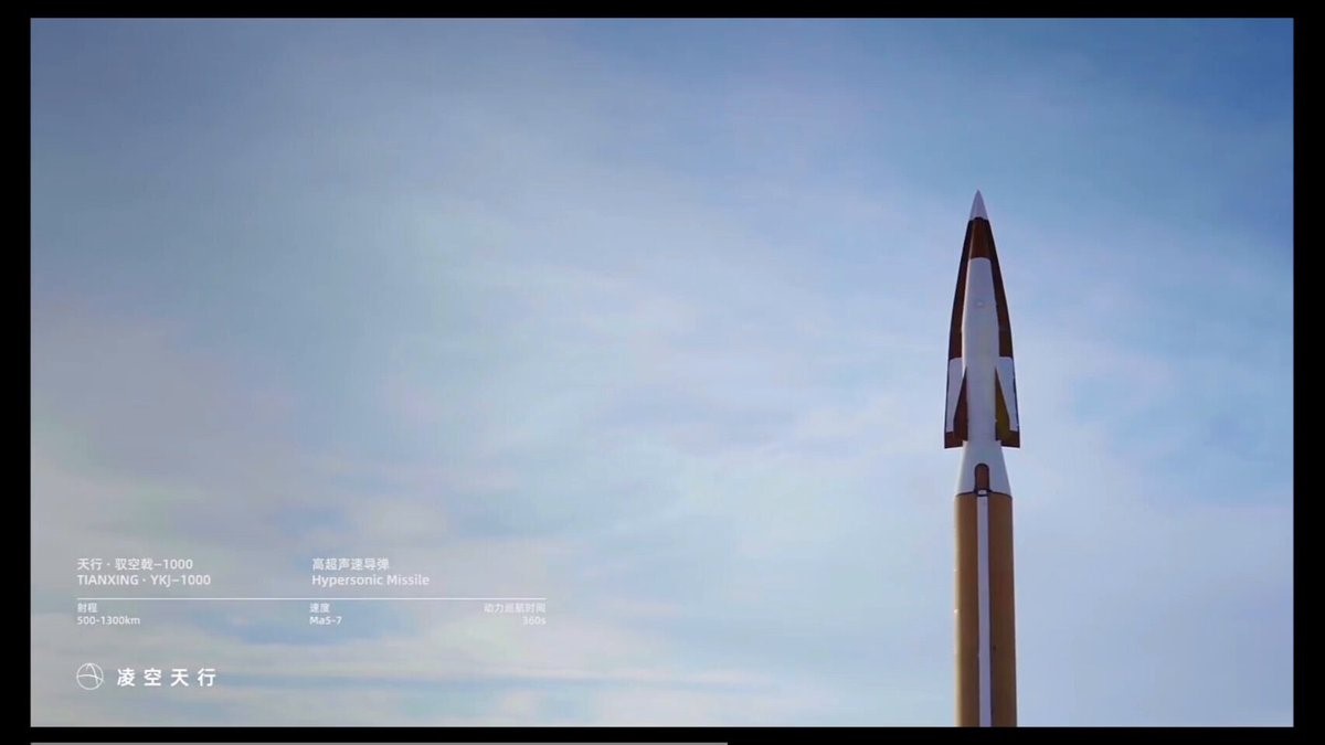 YKJ-1000 Chinese Hypersonic Cruise Missile (B)
